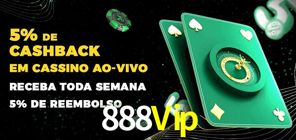 Promoções do cassino ao Vivo 888Vip